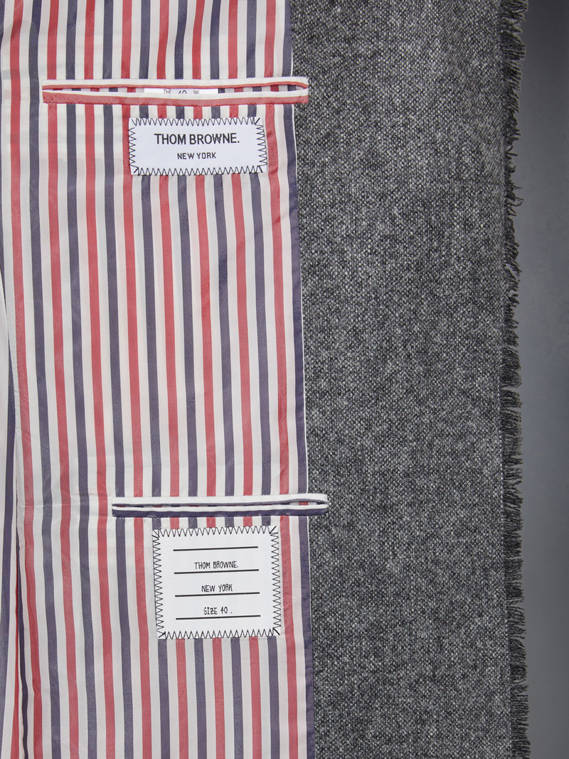 DONEGAL TWEED WIDE LAPEL OVERCOAT 6