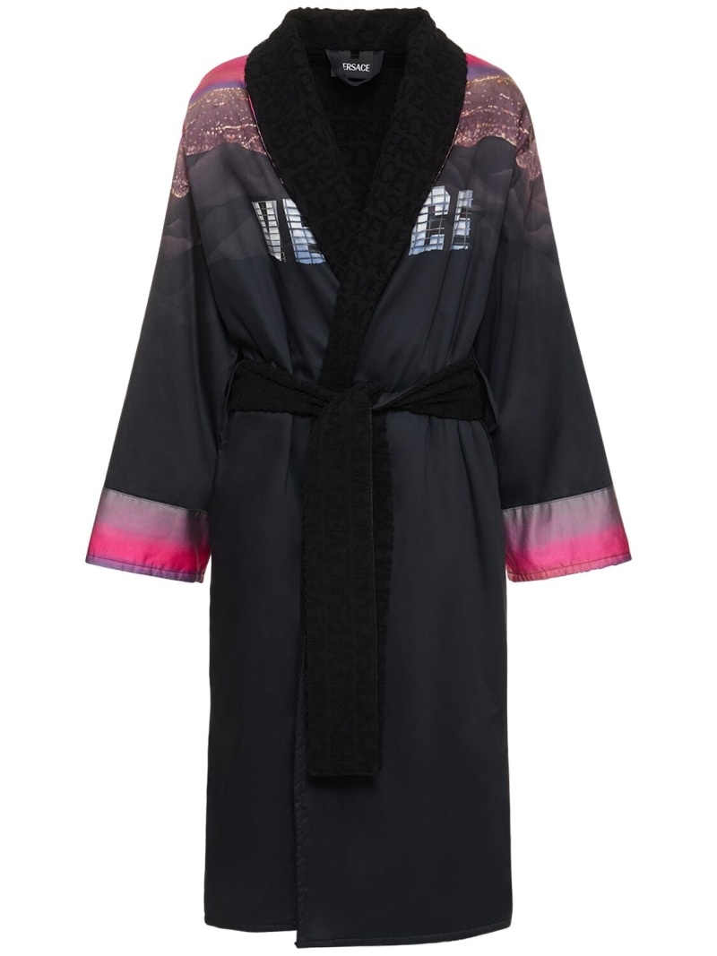 Heritage printed bathrobe - 1