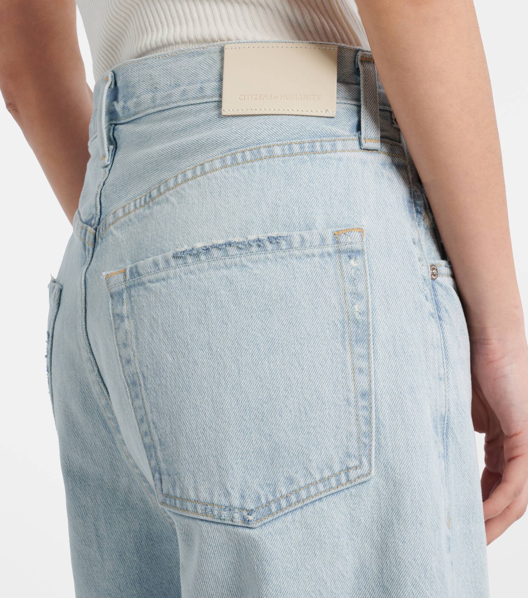 Annina high-rise wide-leg jeans - 6