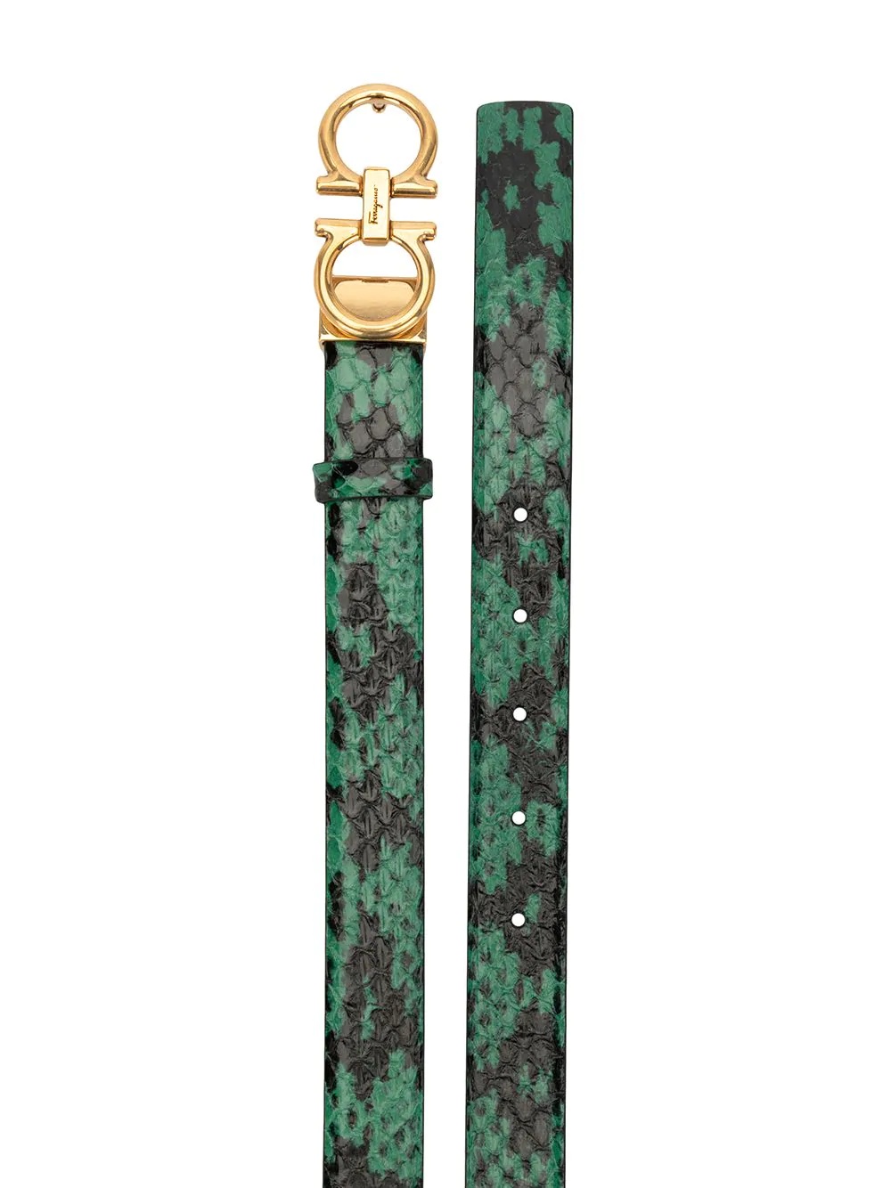 Gancini snakeskin belt - 2