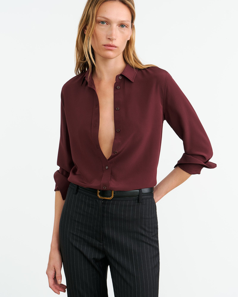 NILI LOTAN GAIA SILK SHIRT outlook