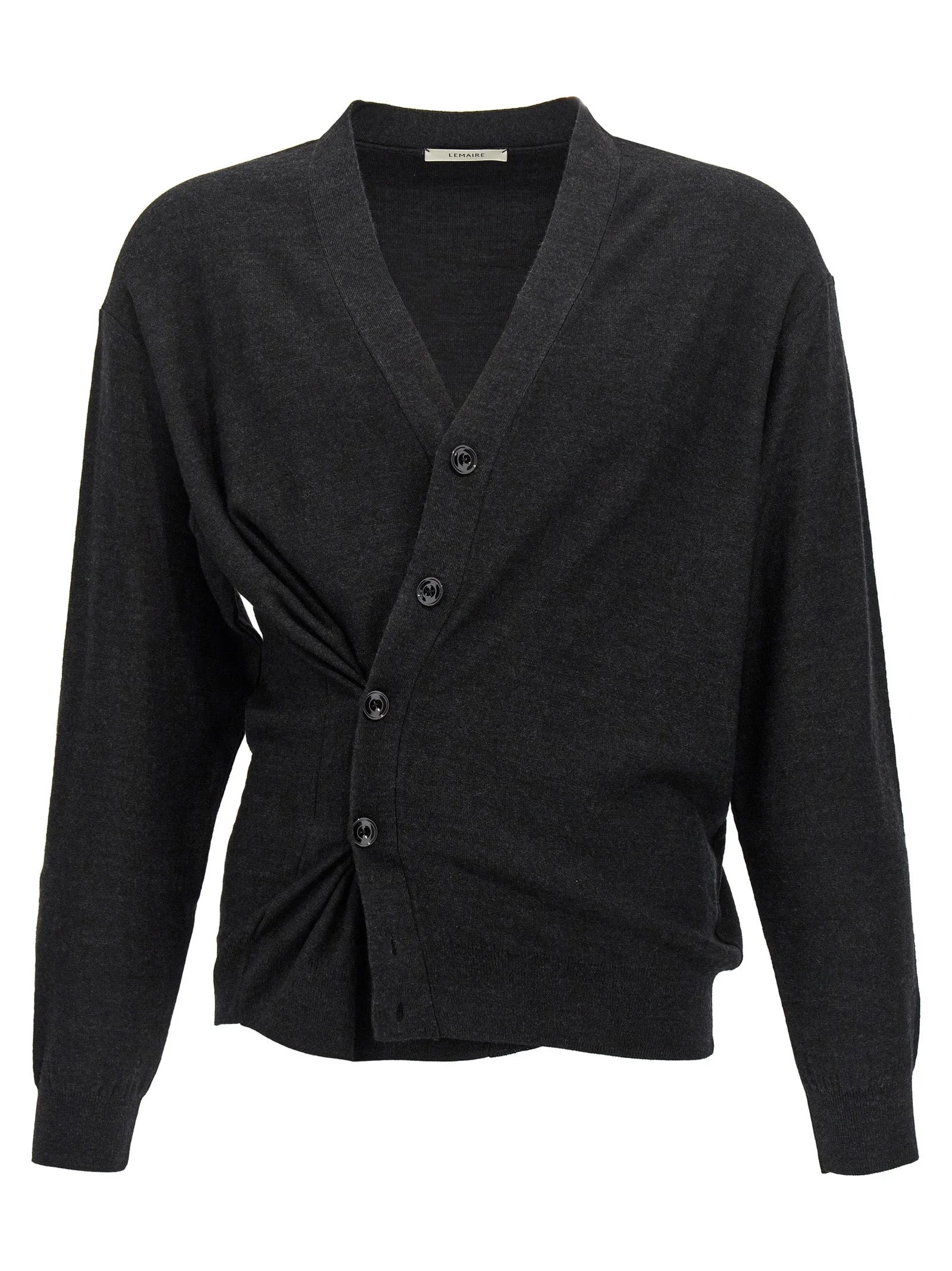 Lemaire Men 'Relaxed Twisted' Cardigan - 1