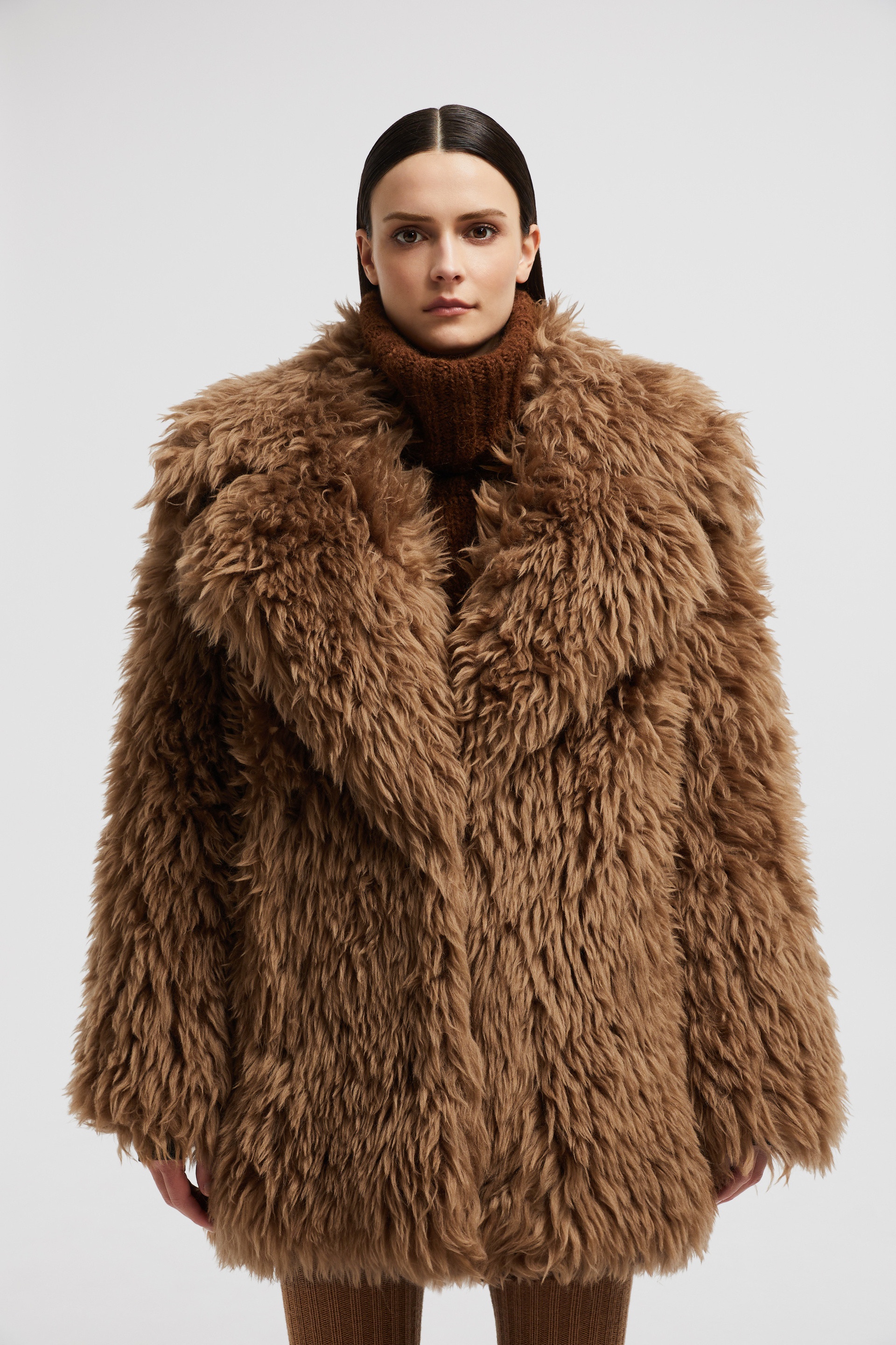 Malenco Padded Wool Coat - 3