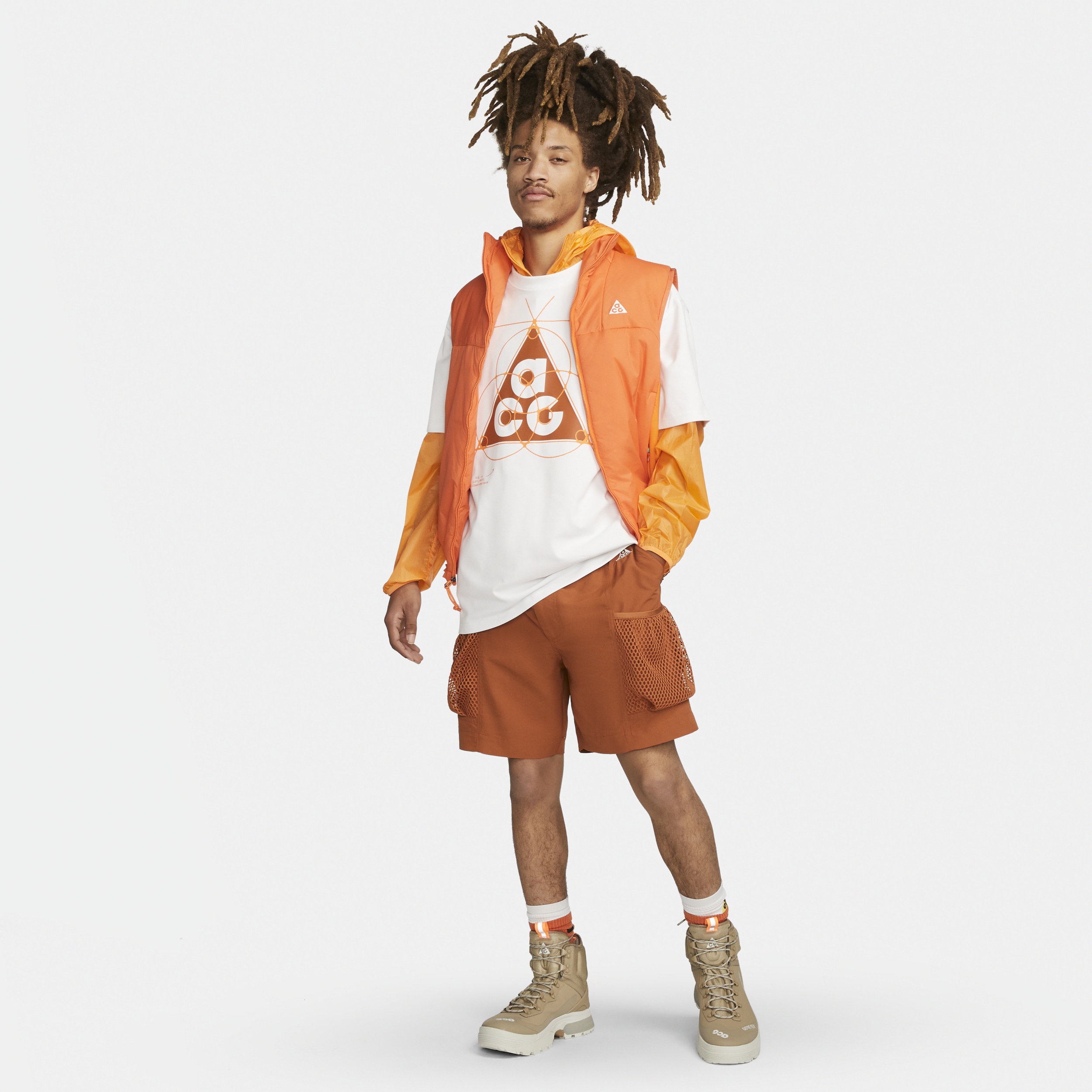 Men's Nike ACG "Snowgrass" Cargo Shorts - 7