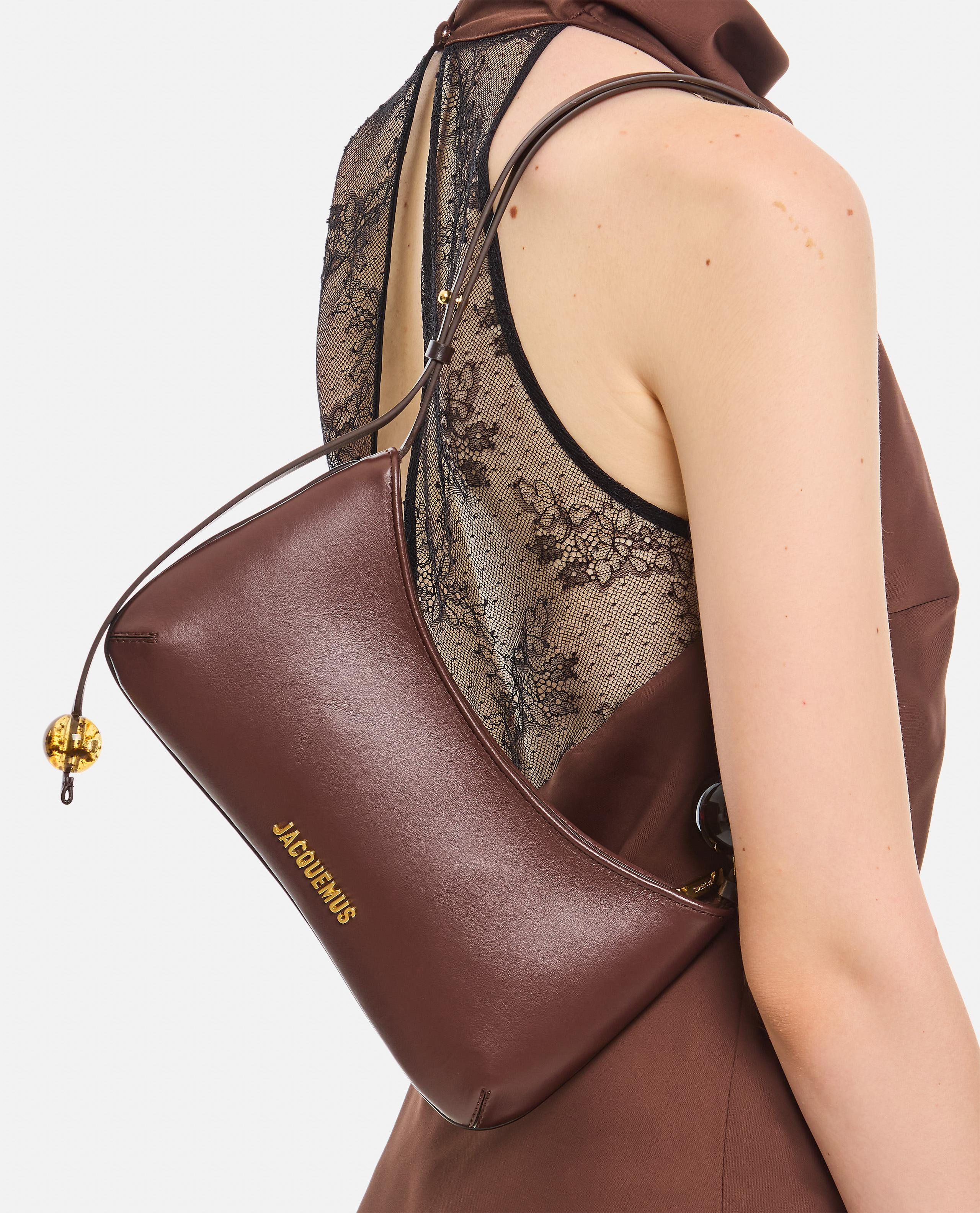 LE BISOU PEARL LEATHER SHOULDER BAG - 3