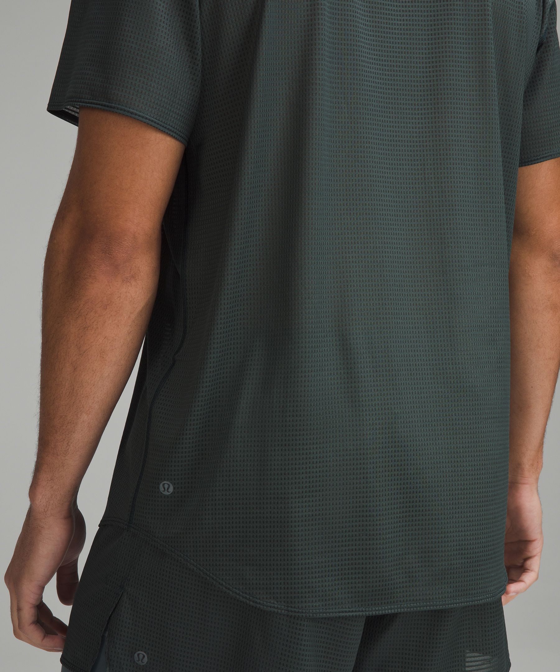 lululemon lab Grid Mesh Short-Sleeve Shirt *Graphic - 5
