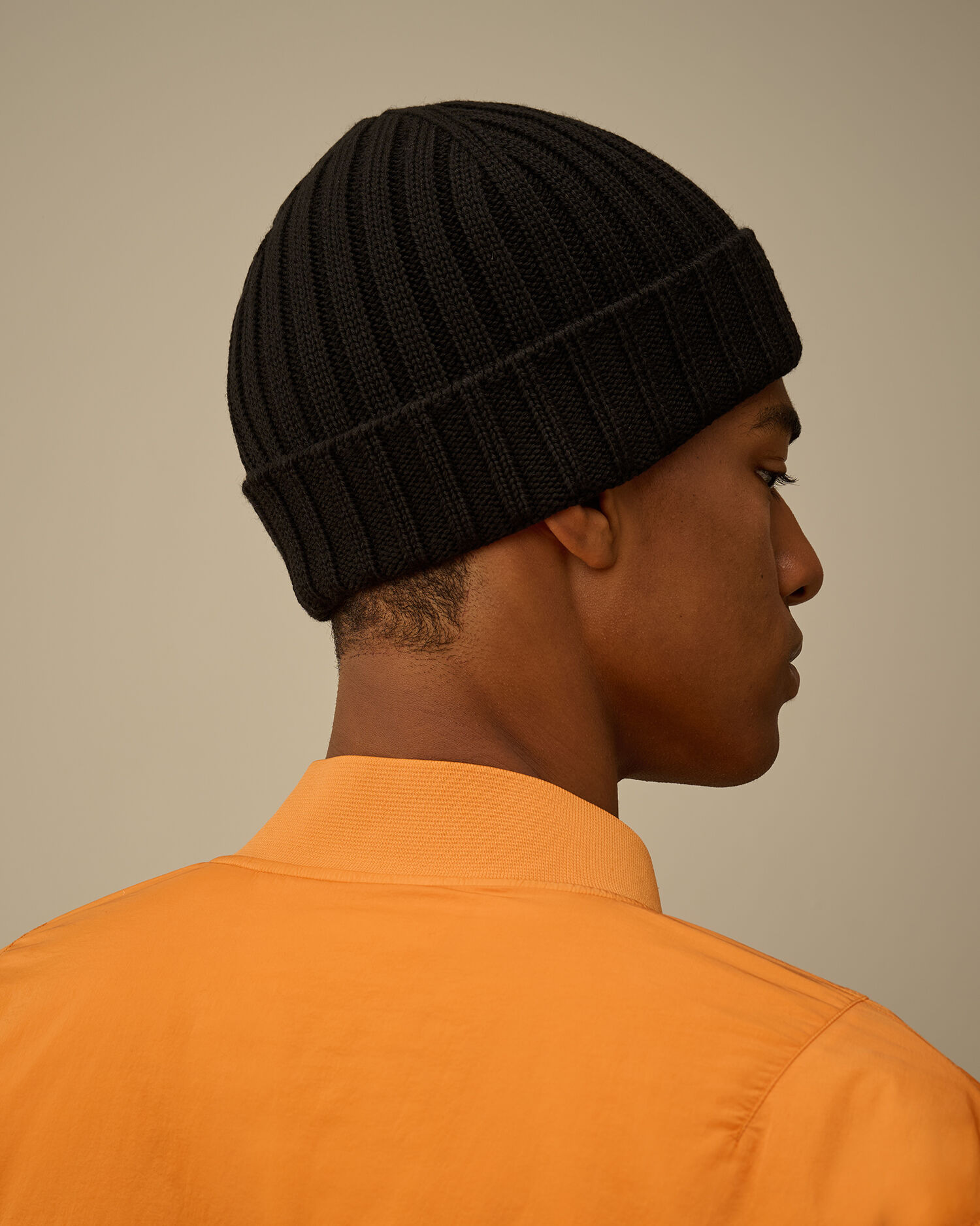 Extrafine Merino Wool Logo Beanie - 3