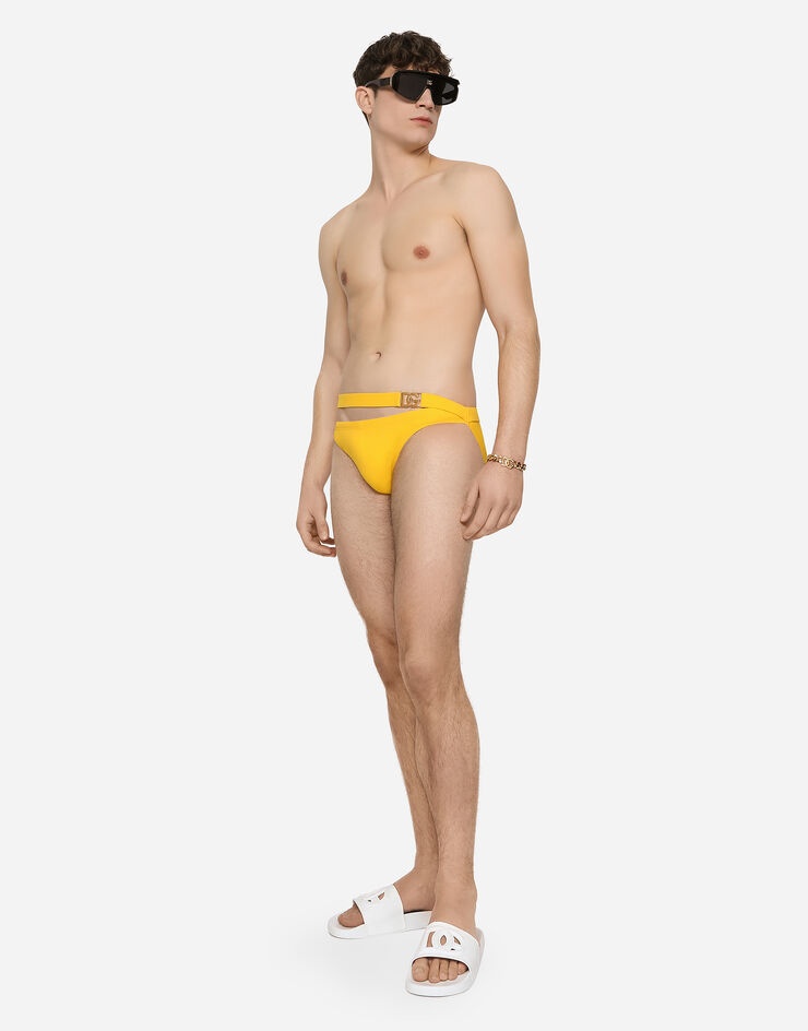 Swim briefs with DG patch - 2