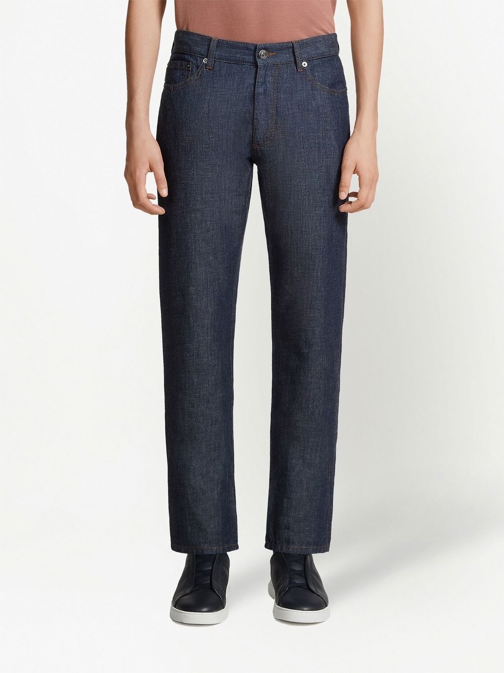 mid-rise slim-fit jeans - 2