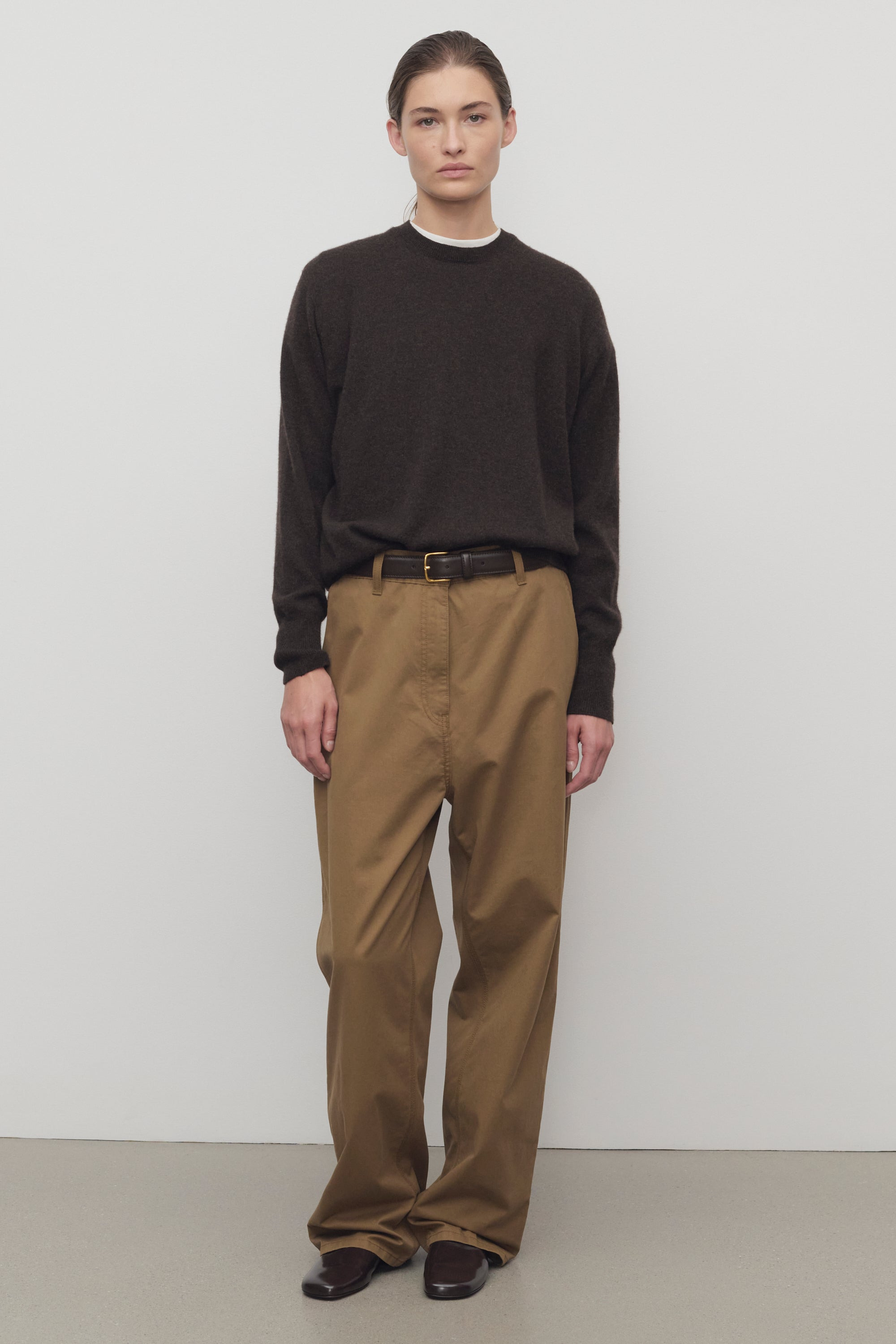 Sharka Pant in Cotton and Cashmere - 3