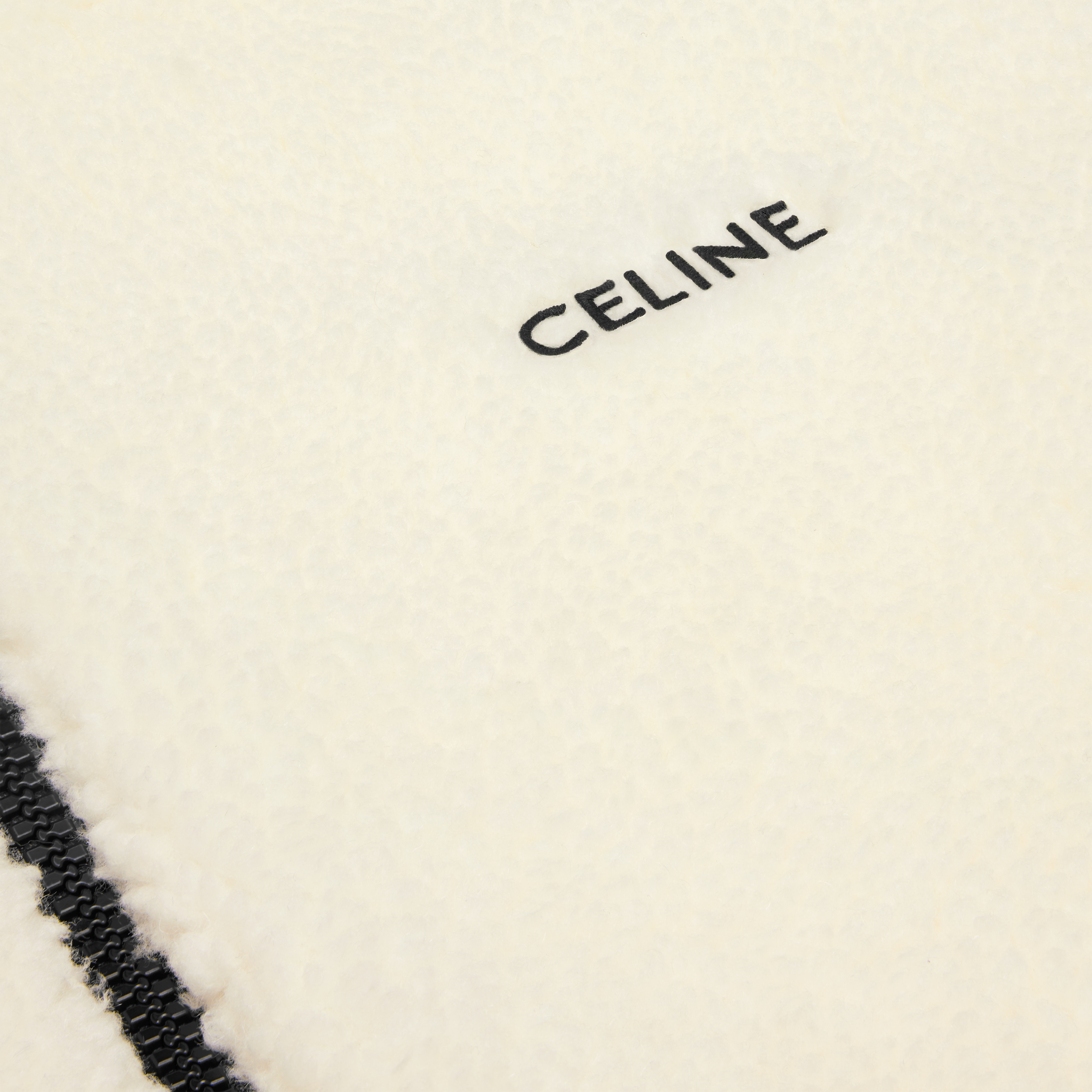 celine jacket in fleece - 4