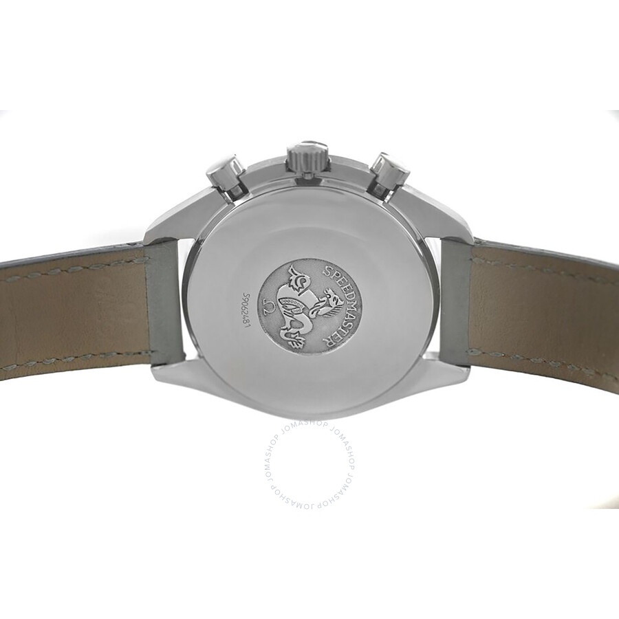 Pre-owned Omega Speedmaster Chronograph Automatic Diamond White Dial Ladies Watch 3815.72.55 - 5