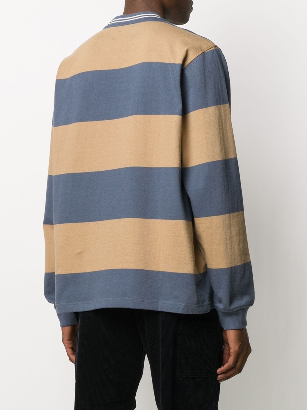 striped crewneck sweatshirt - 4