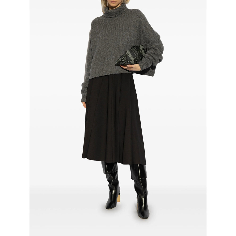 Lisa Yang Grey Knitwear - Jumpers Women - 5