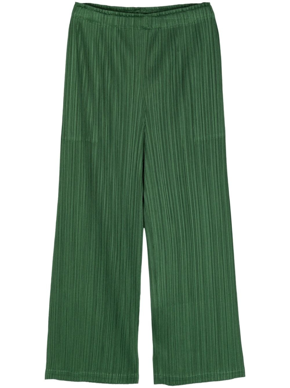 March pleated wide-leg trousers - 1