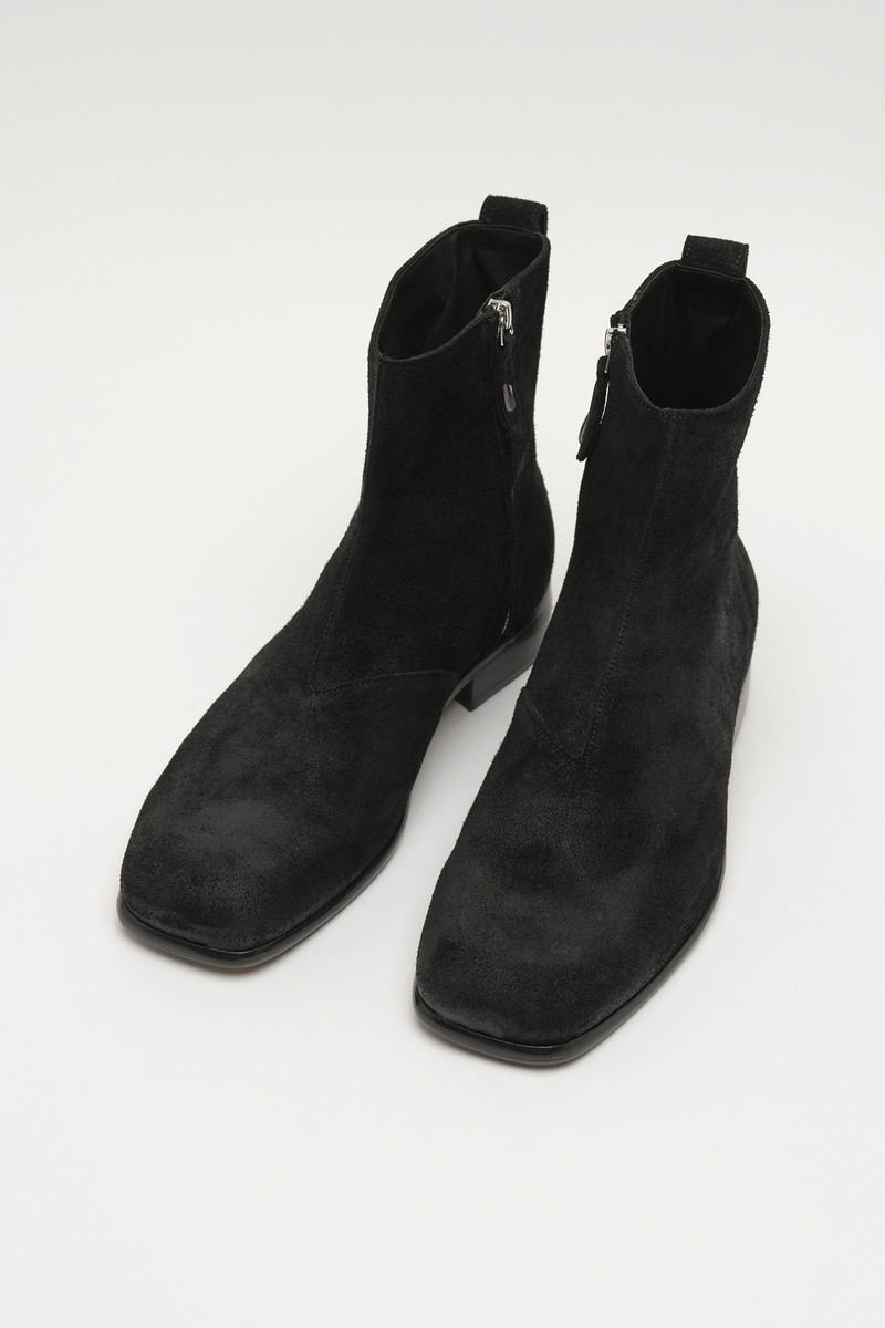 Michaelis Boot Waxy Black Suede 6