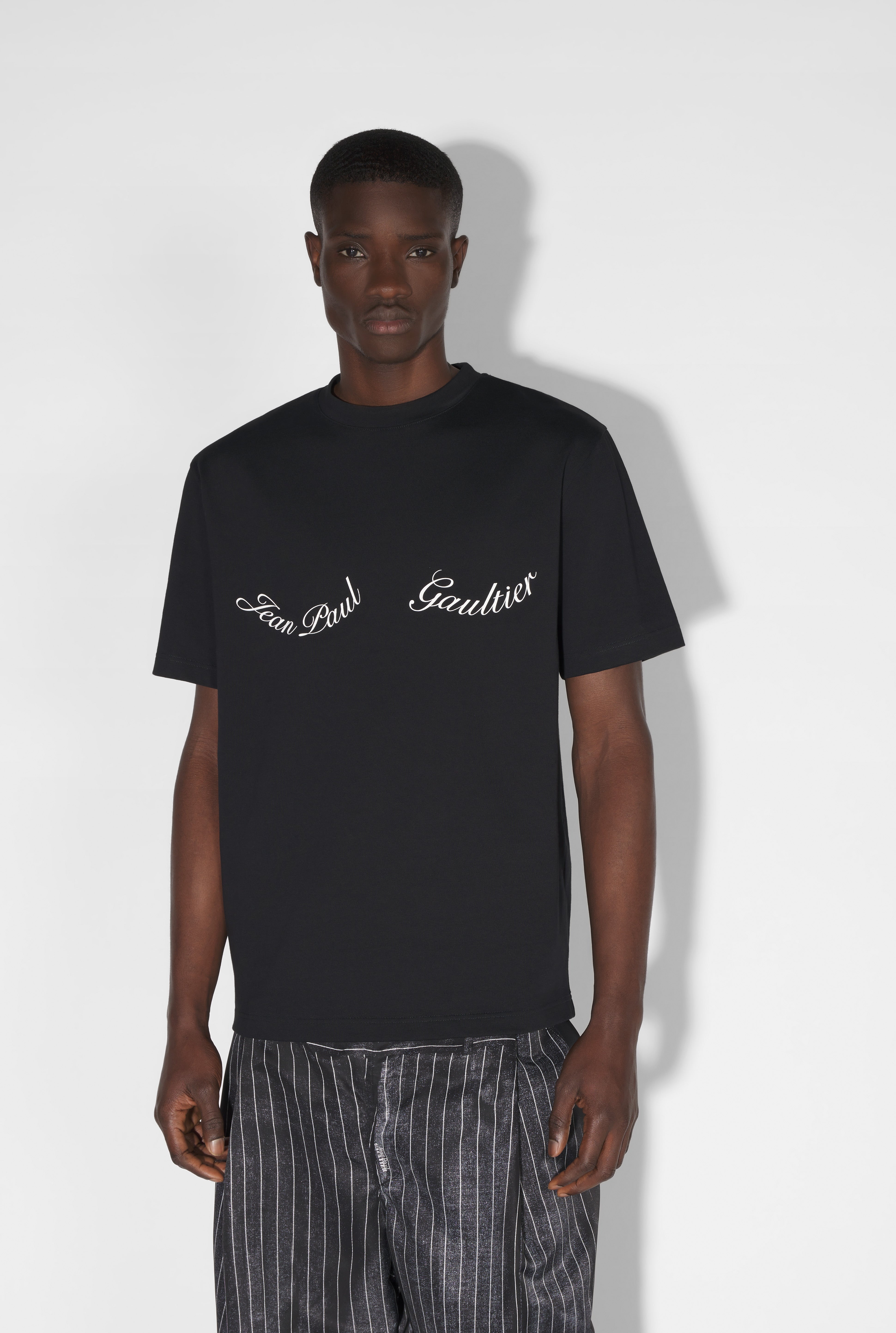 THE LARGE BLACK JEAN PAUL GAULTIER T-SHIRT - 7