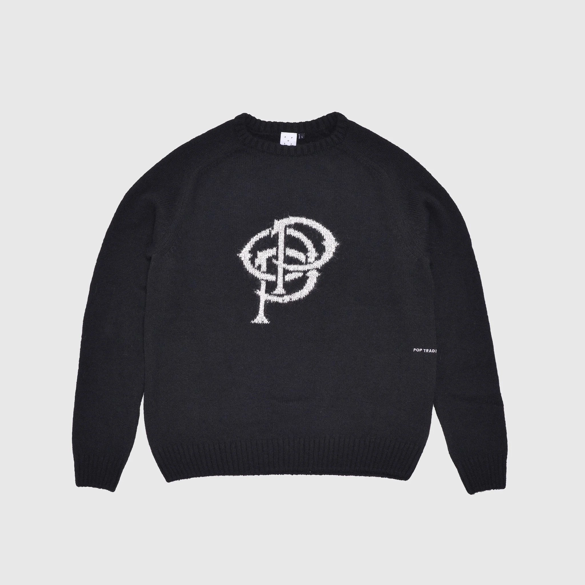 INITIALS KNITTED CREWNECK - 1