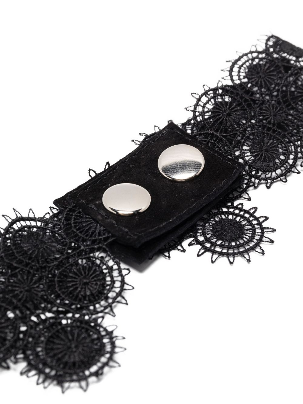 lace-embellishment choker necklace - 3