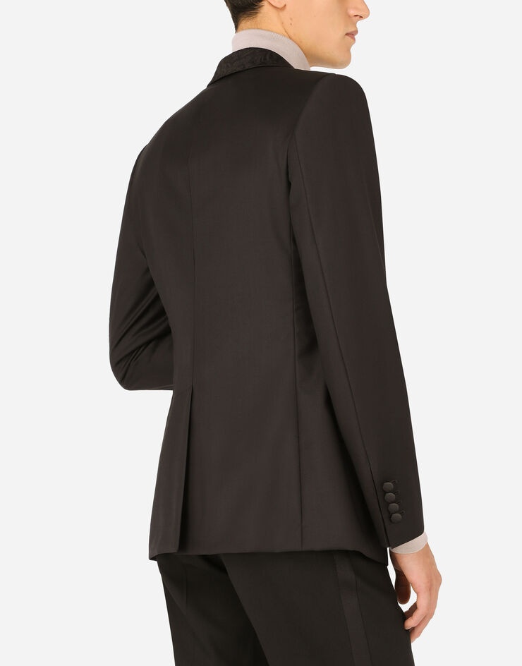 Sicilia tuxedo jacket with patch - 5