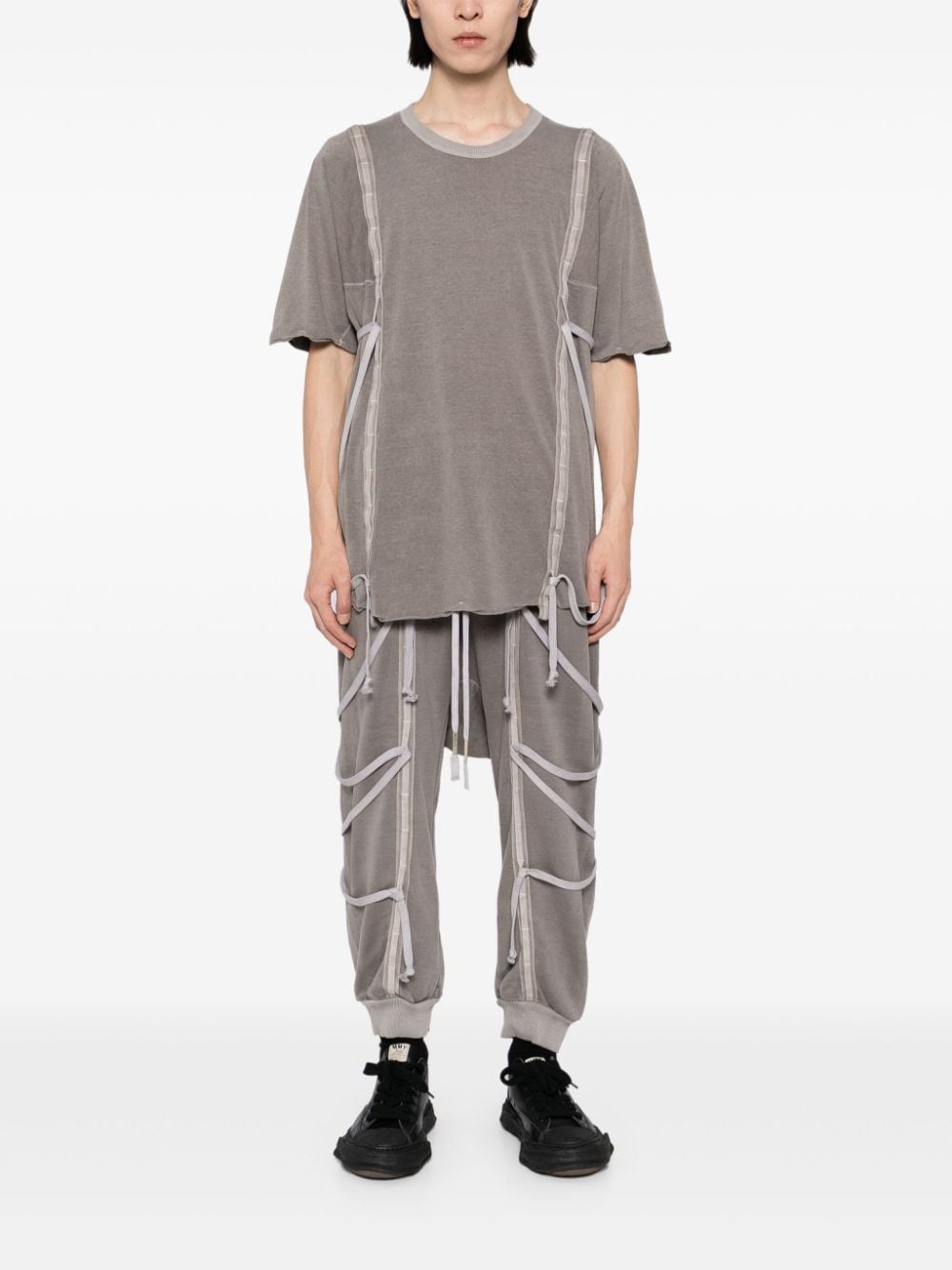 paneled T-shirt - 2