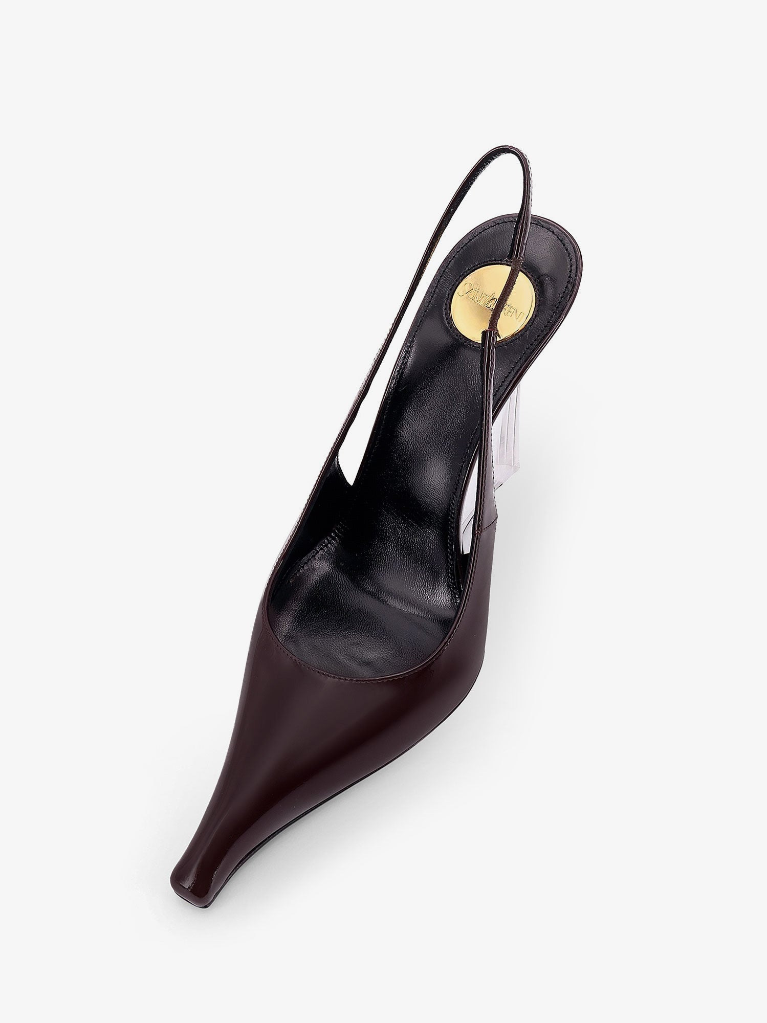 Miller 110 Patent Leather Slingback Décolleté - 6