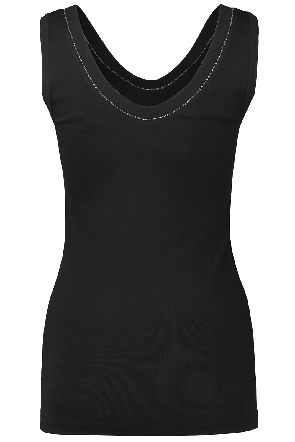 Monili Trim Tank - Black - 5