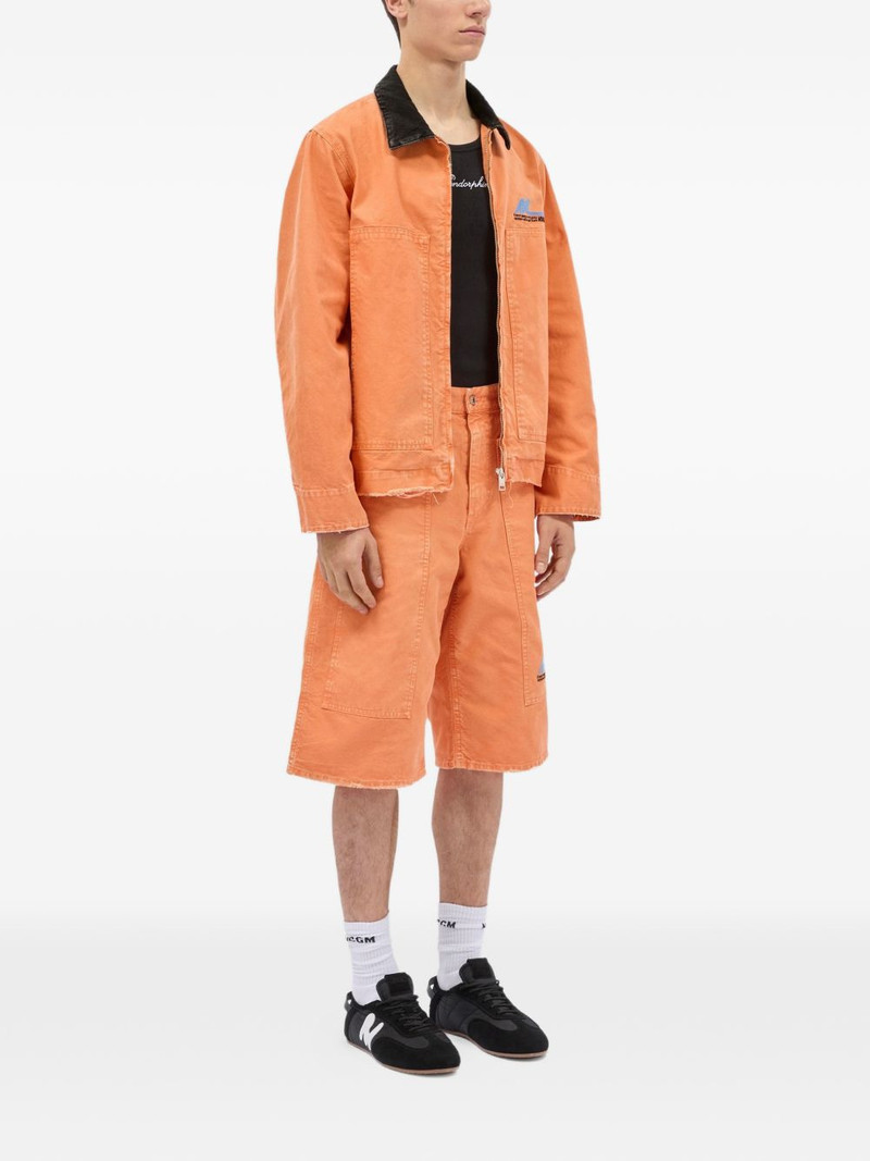MSGM black-collar denim jacket outlook