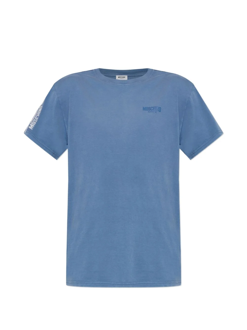 logo-detail cotton T-shirt - 1