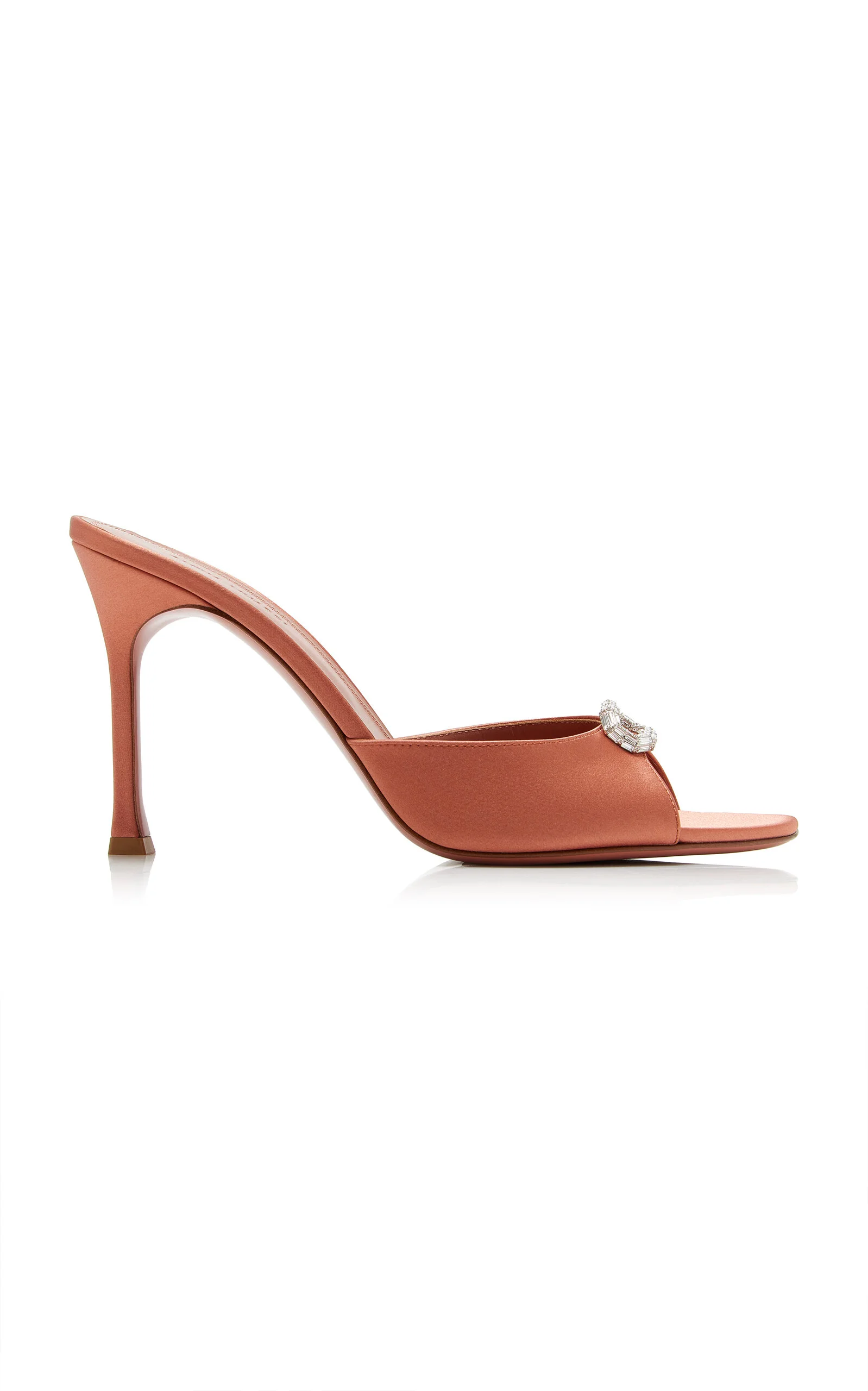 Mini Camelia Satin Sandals - 1