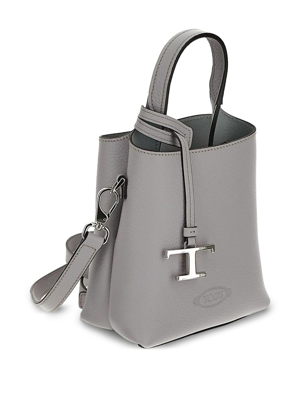 leather tote bag - 3