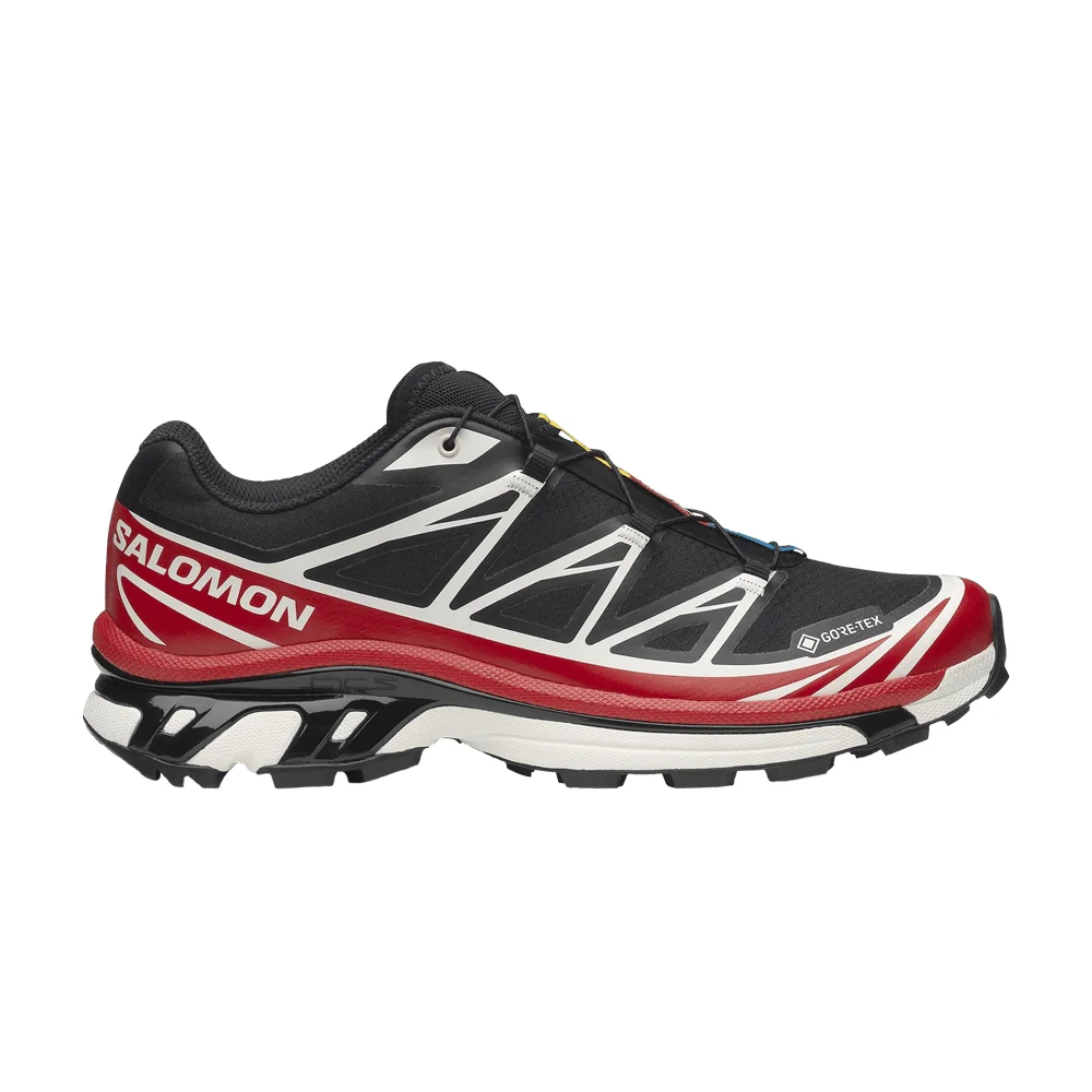Salomon XT-6 GORE-TEX 'Black Flame Scarlet' - 1