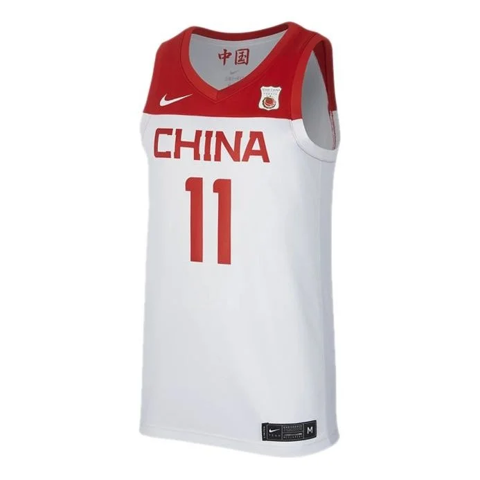 Nike China Team Home Yi Jianlian Basketball Jersey White CD9485-102 - 1