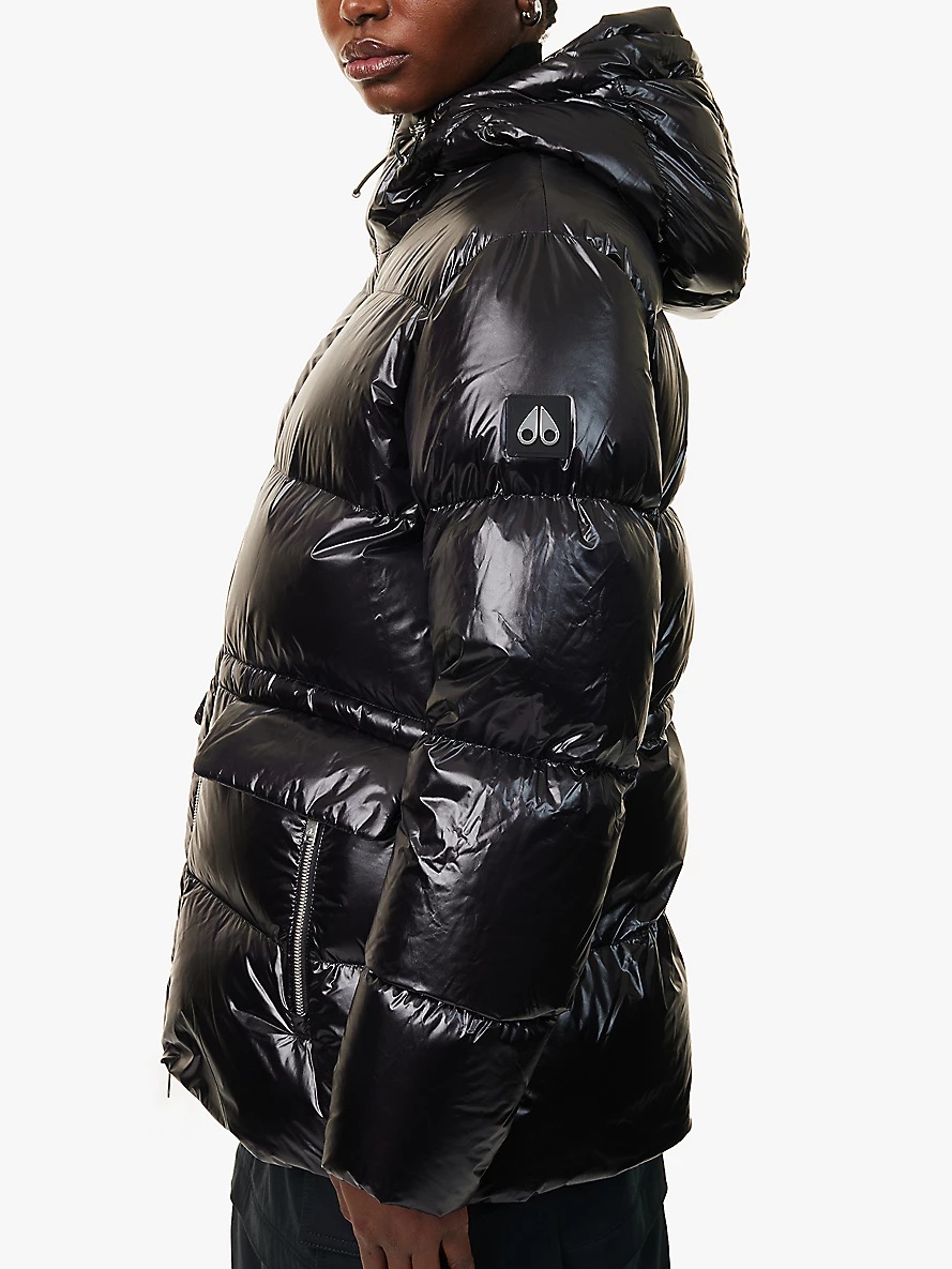 Whitney hooded shell-down jacket - 5