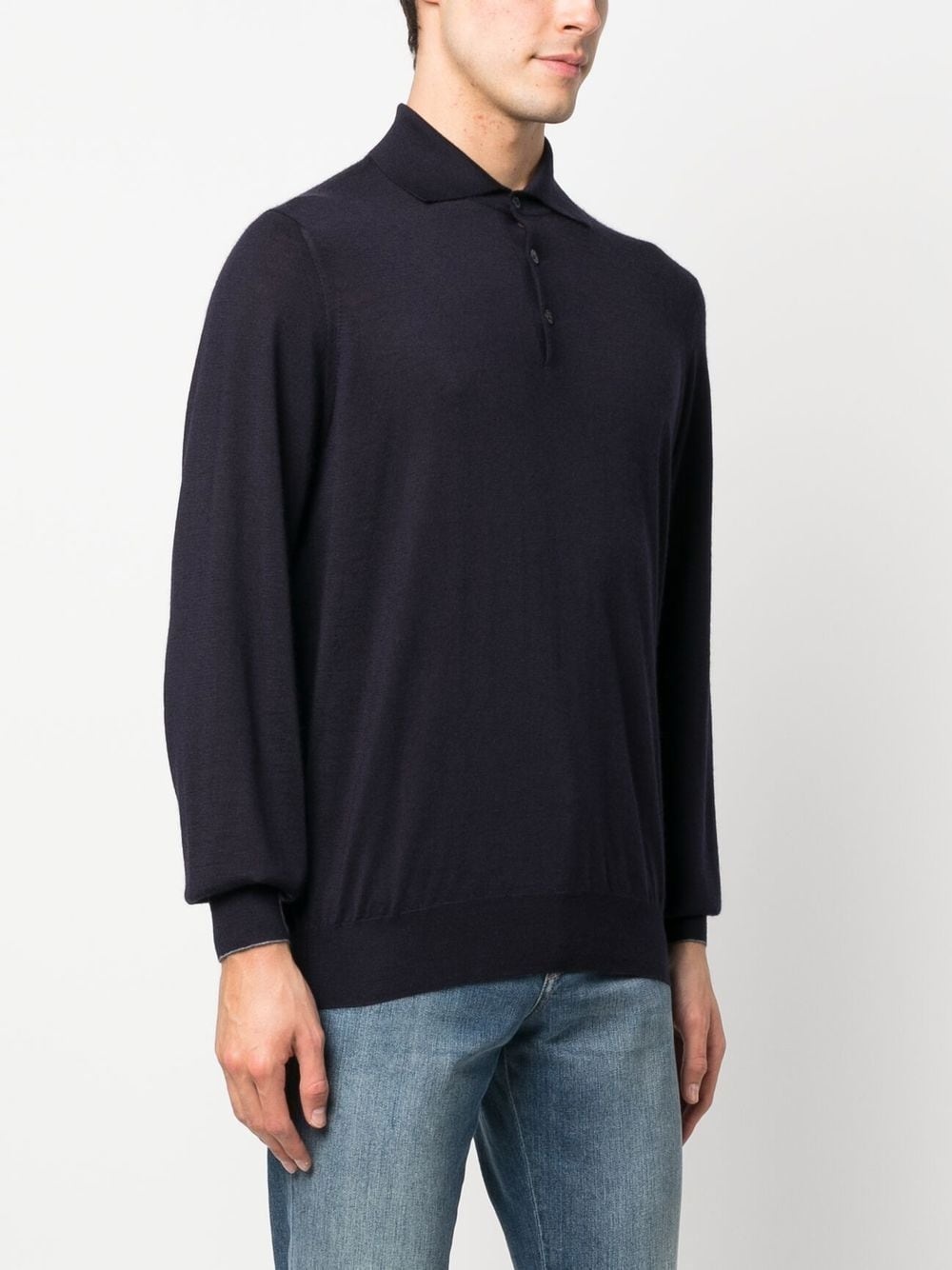 long sleeve polo shirt - 3