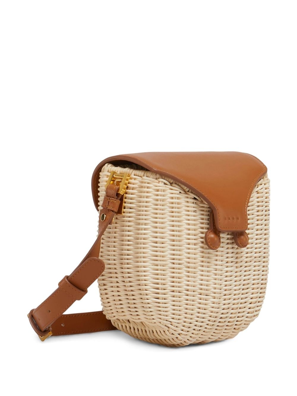 Midollino cross body bag - 4