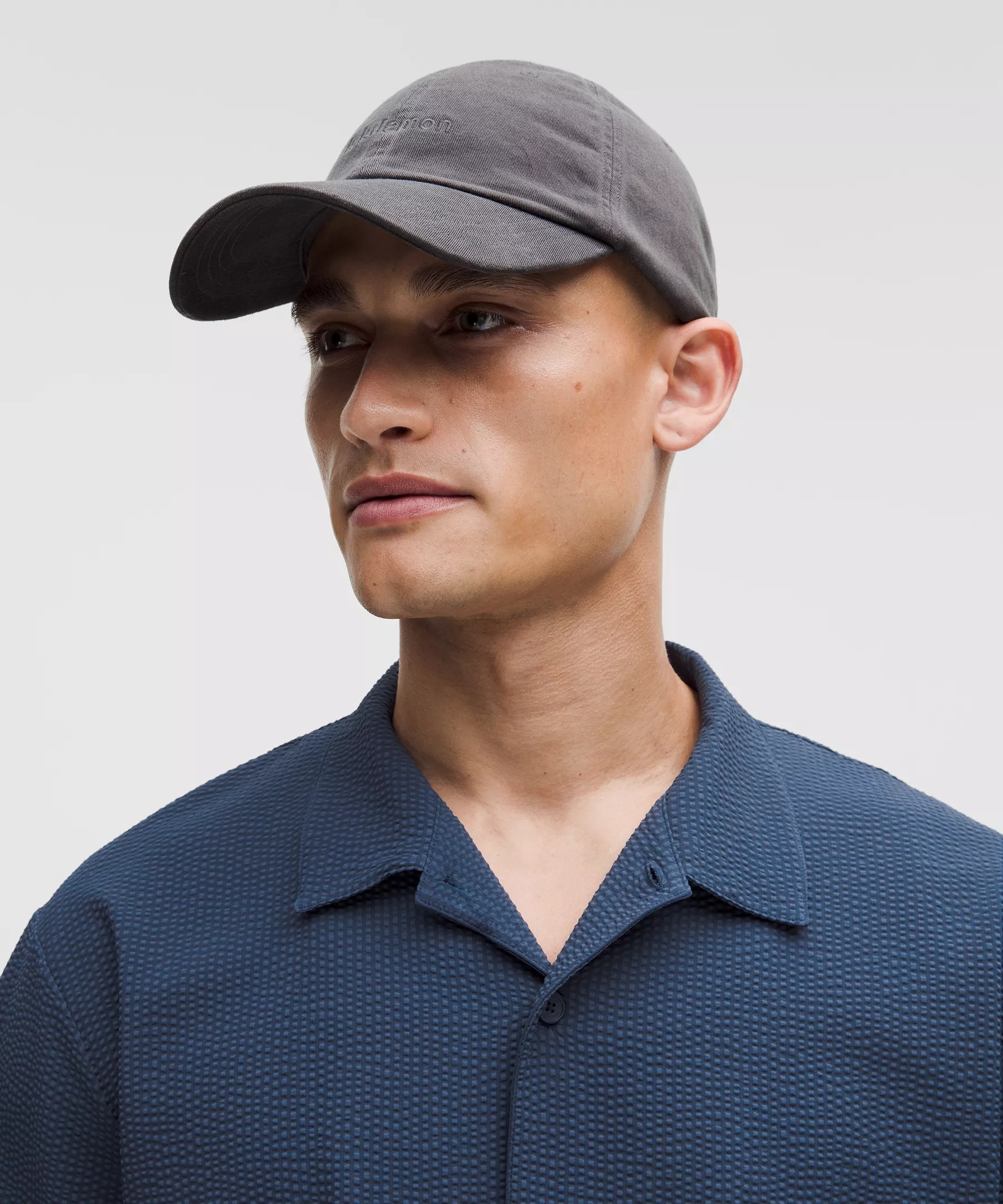 Textured Camp Collar Short-Sleeve Shirt - 4