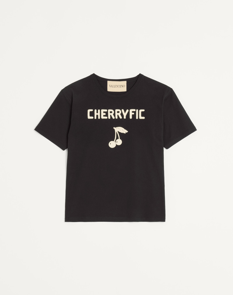 COTTON T-SHIRT WITH CHERRYFIC PRINT 1