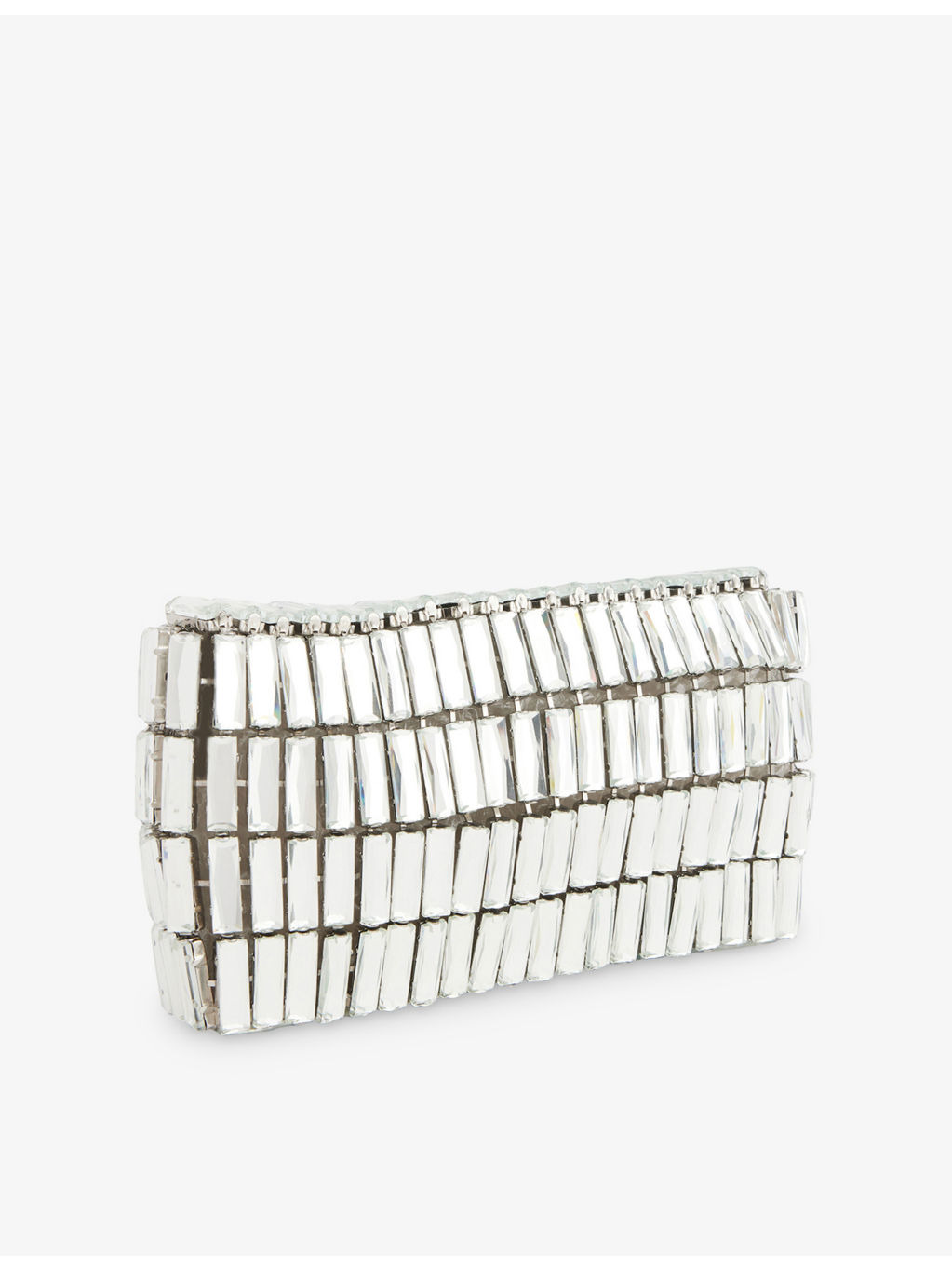 Crystal Bow Metal Shoulder Bag - 5