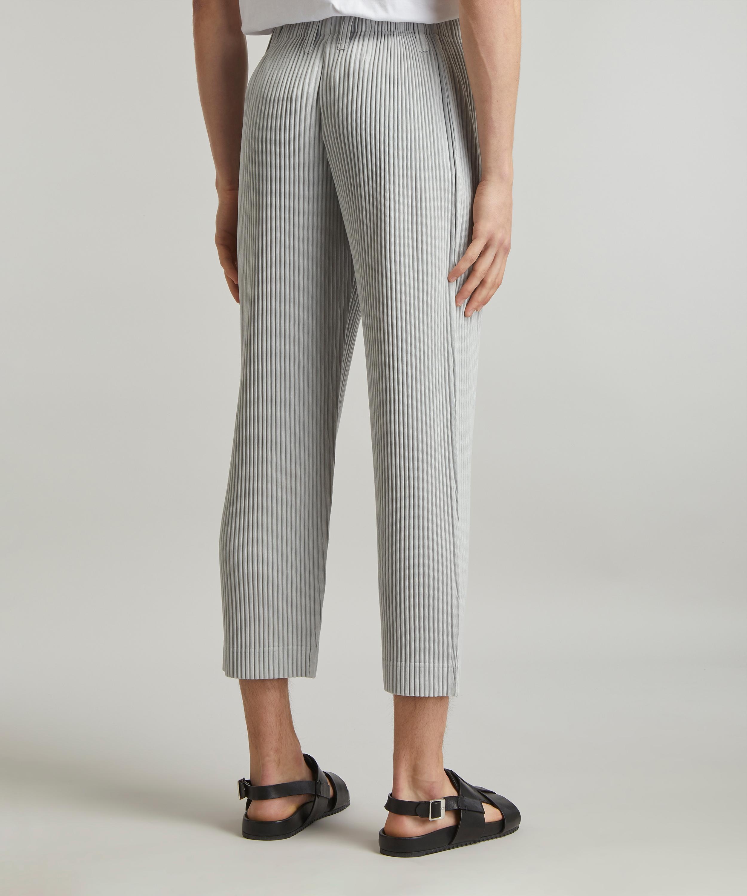 Core Pleated Straight Leg Trousers - 4