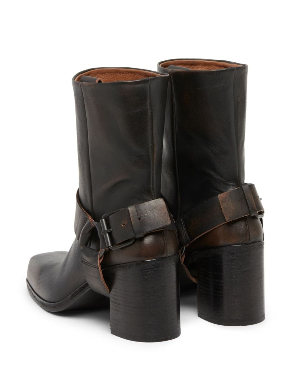 ankle boots with decorative buckle detail - 3
