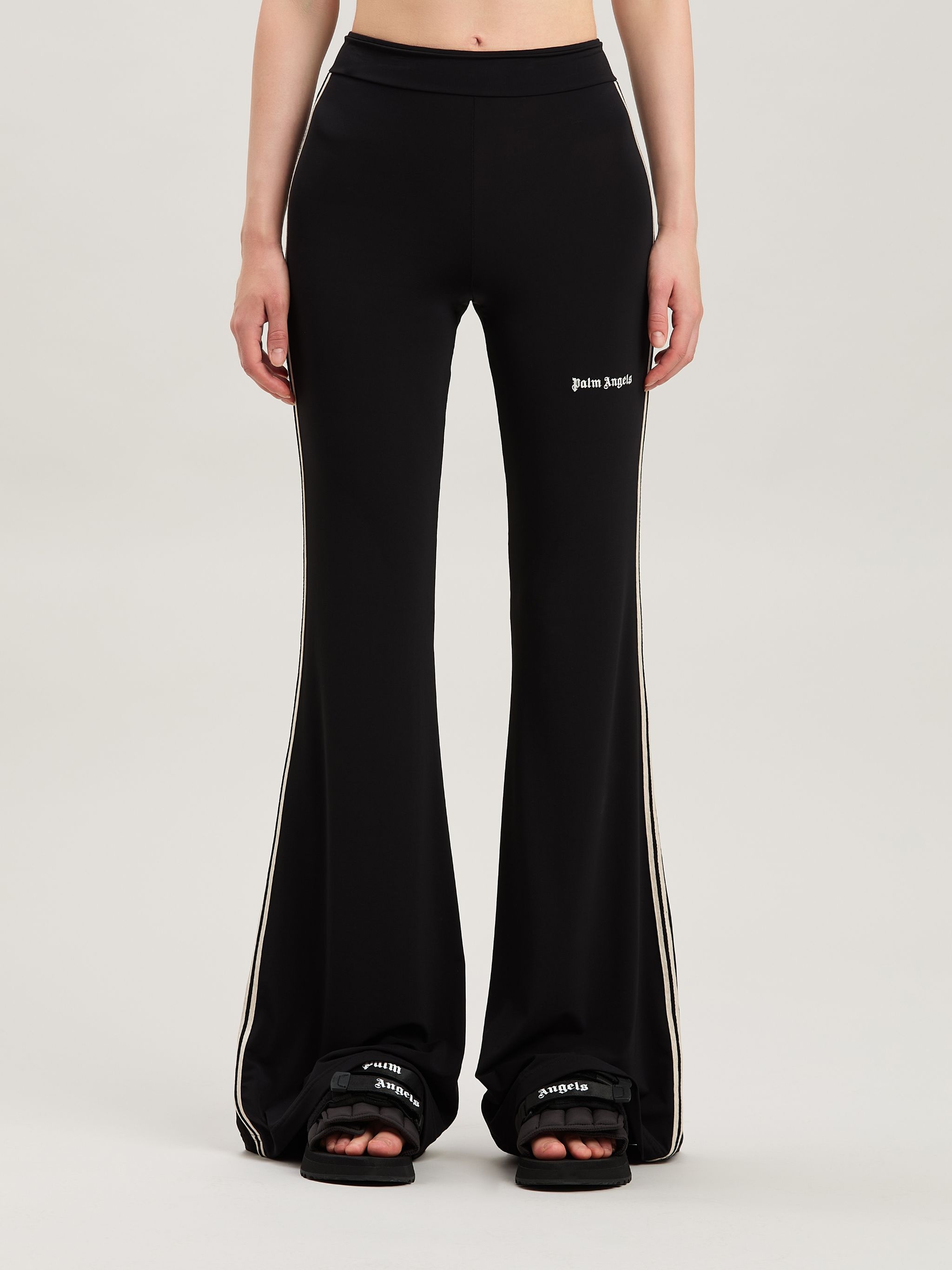 Palm Inlay Track knit pants - 3
