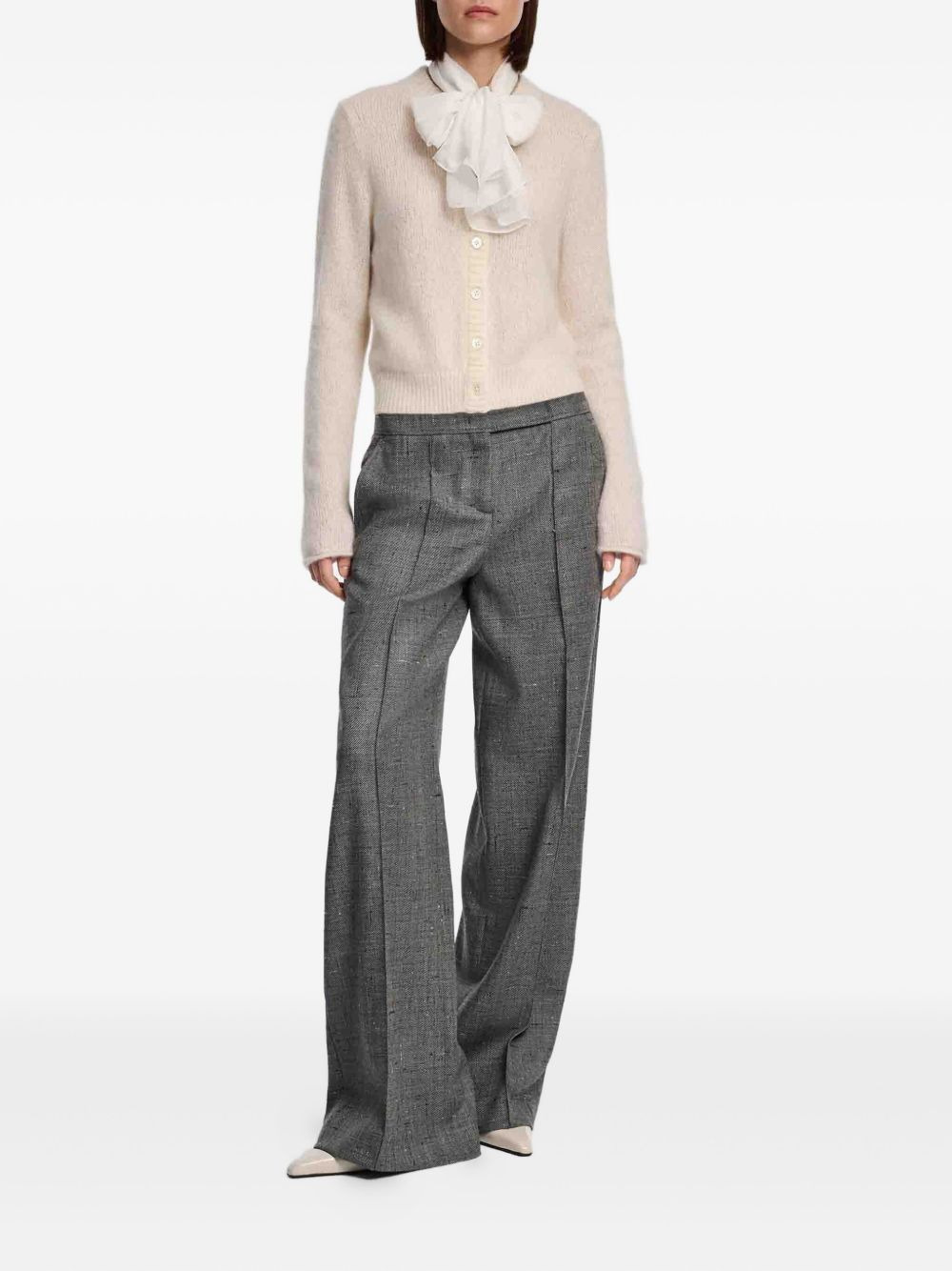 buttoned knitted cardigan - 2