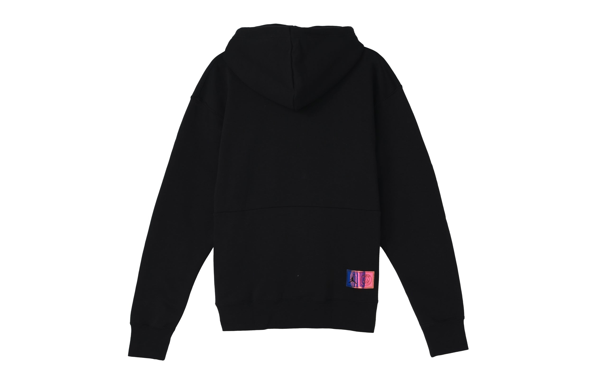 Air Jordan Paris Saint-Germain Printing Fleece Pullover Black CZ0816-010 - 2