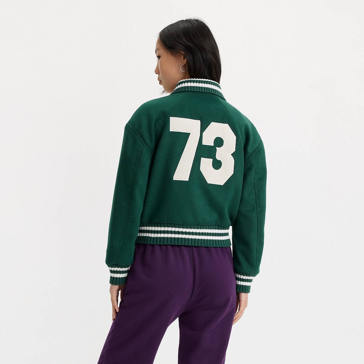 GOLD TAB™ SHRUNKEN VARSITY JACKET - 3