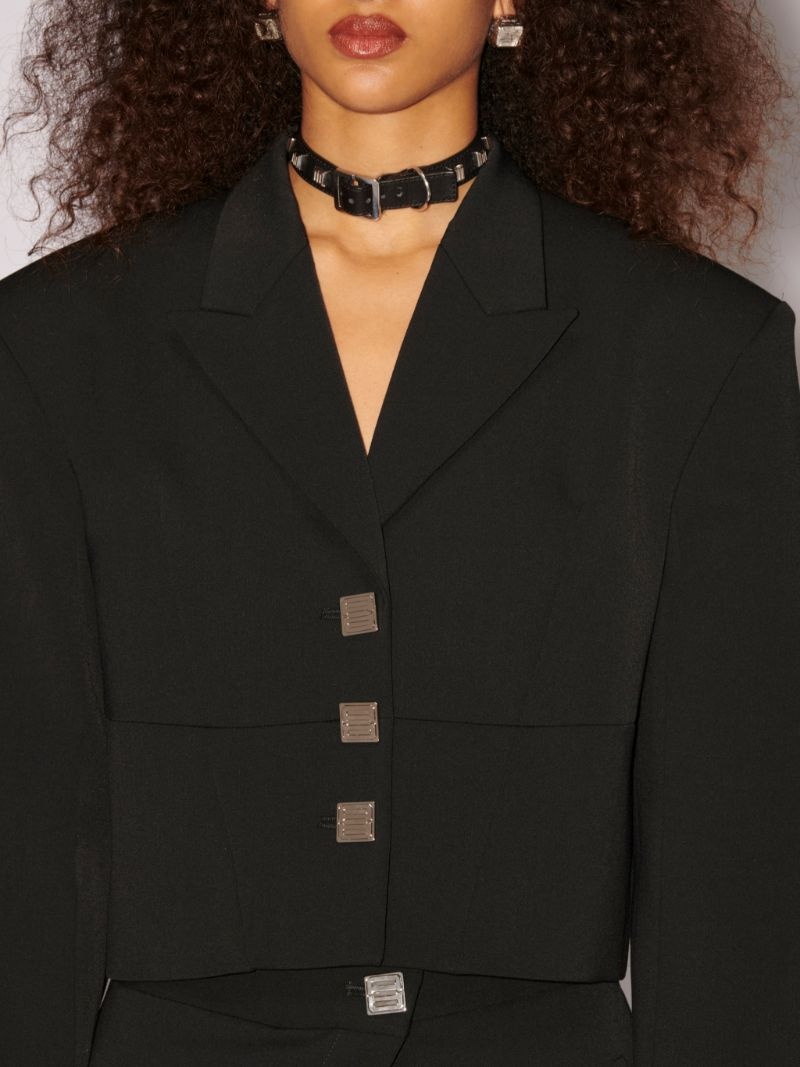PANEL CROPP. TAILORING BLAZER - 6