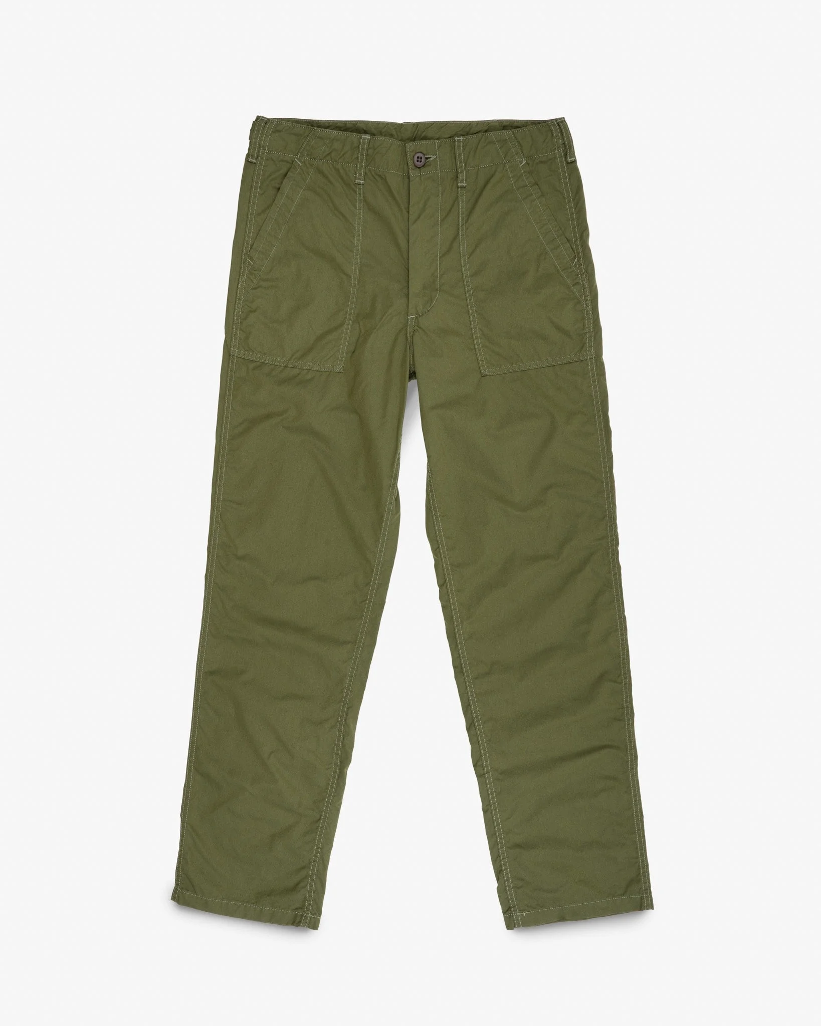 IH-745-ODG 4OZ COTTON/NYLON BAKER PANTS - OLIVE DRAB GREEN - 1