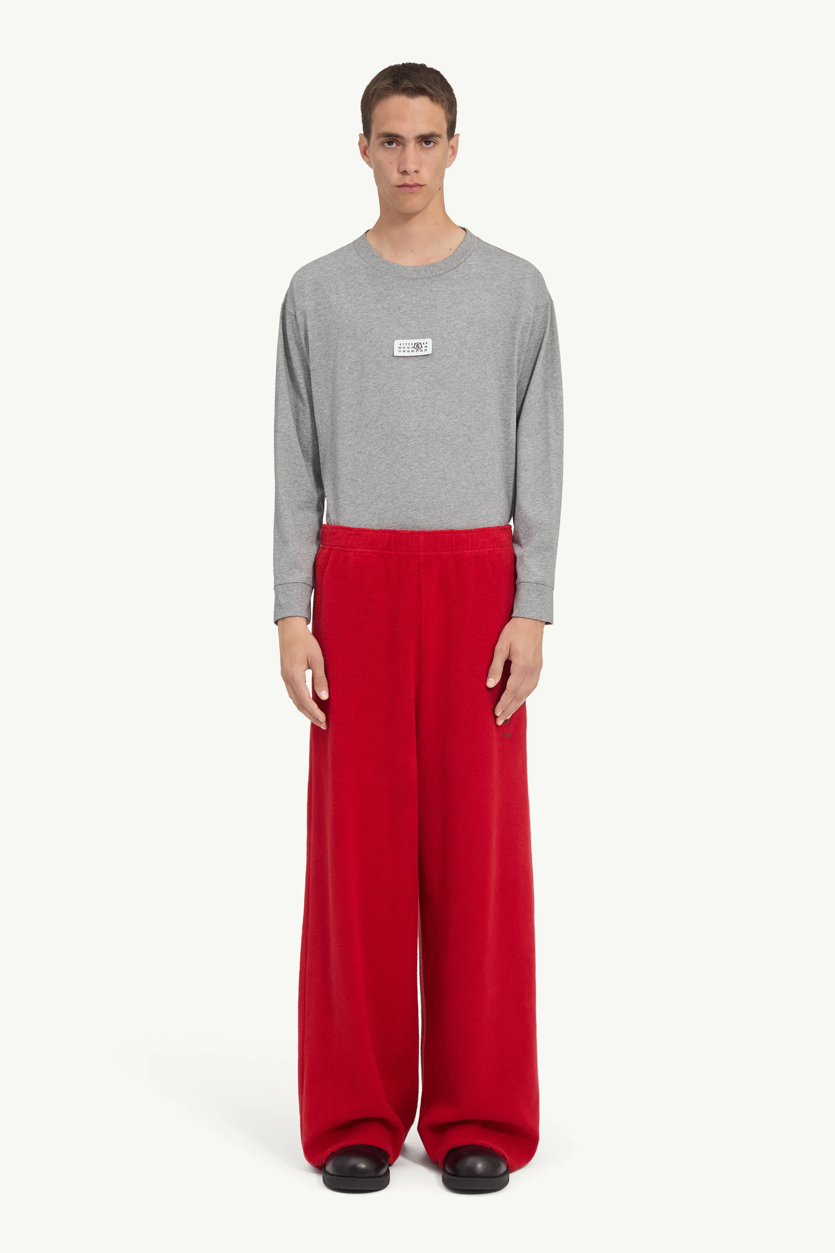 Brushed fleece cotton sweatpant - 1