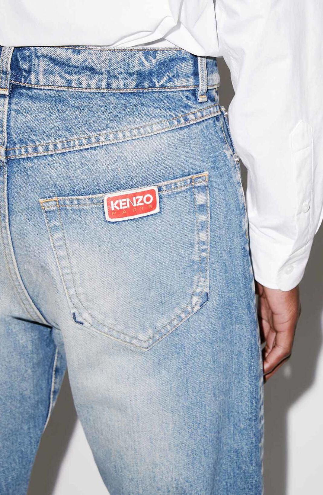 Straight-cut ASAGAO jeans - 5