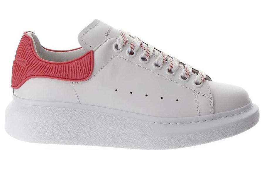 (WMNS) Alexander McQueen Oversized Shoes 'Cream White Red' 718157WICGK9387 - 2